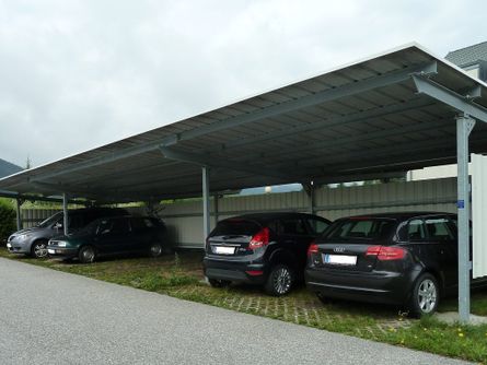 Carport-Reihenlösung